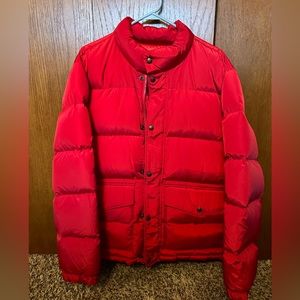 Lands End L (42-44) red parka